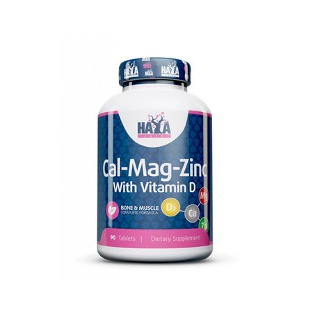 Haya Labs – Calcium Magnesium & Zinc with Vitamin D (90 tabletta)