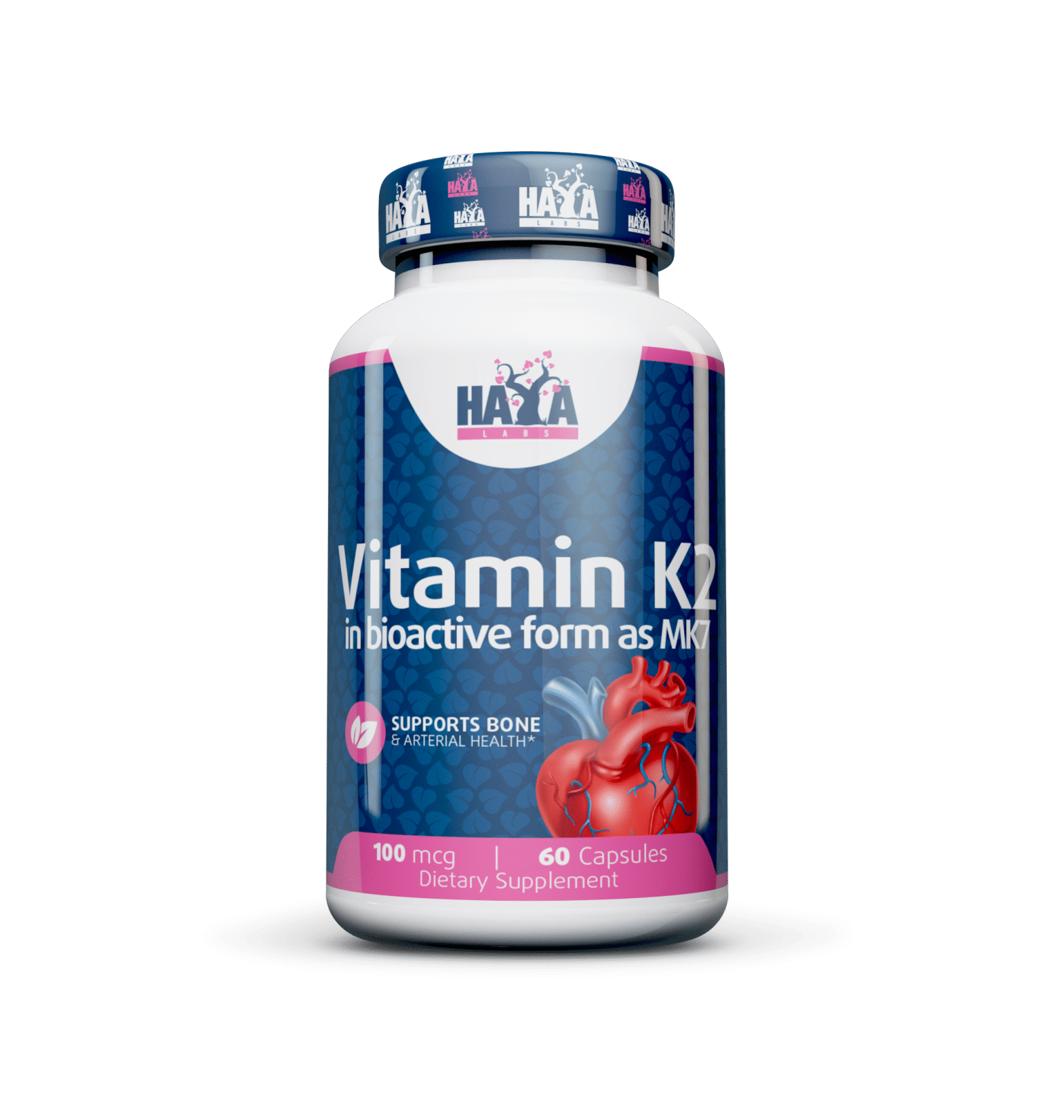 Haya Labs – Vitamin K2-Mk7 100mcg  (60 kapszula)-ELŐRENDELHETŐ