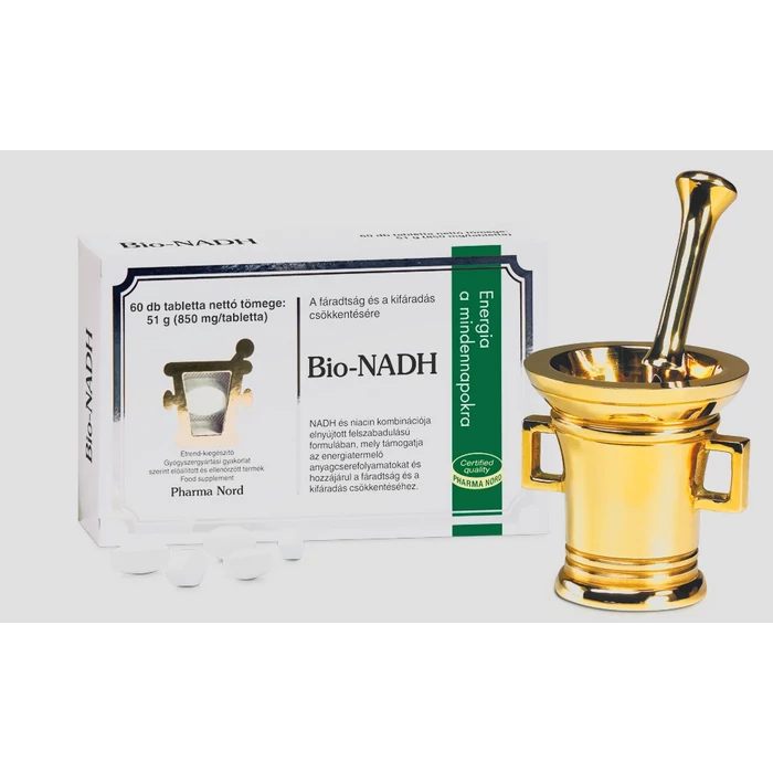 Pharma Nord Bio-NADH 60 db tabletta - ELŐRENDELHETŐ!