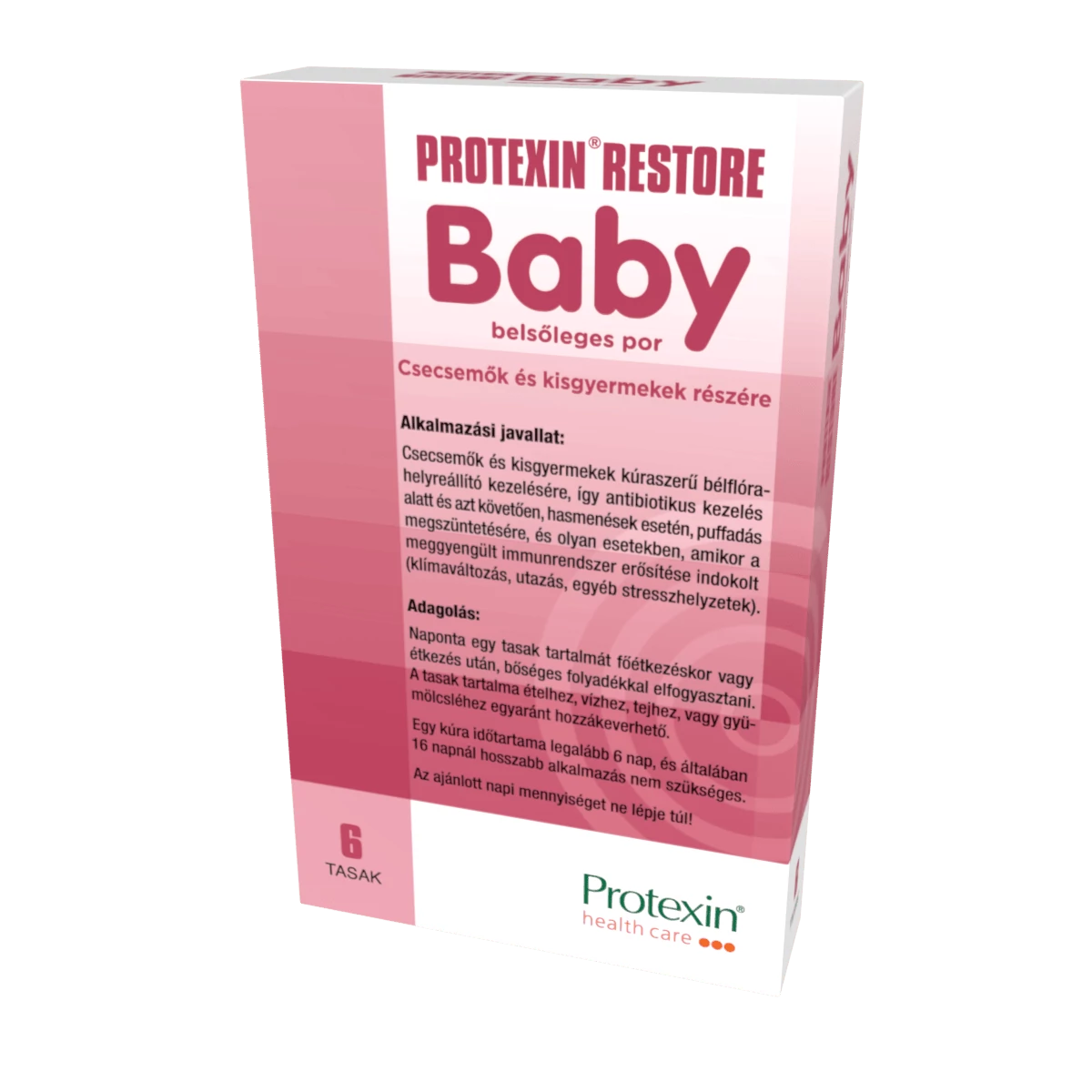 Protexin Restore Baby 6 tasak (6x1g) (EP Kártyára Adható)
