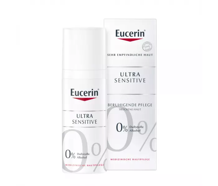 Eucerin UltraSensitive arcápoló száraz bőrre 50 ml