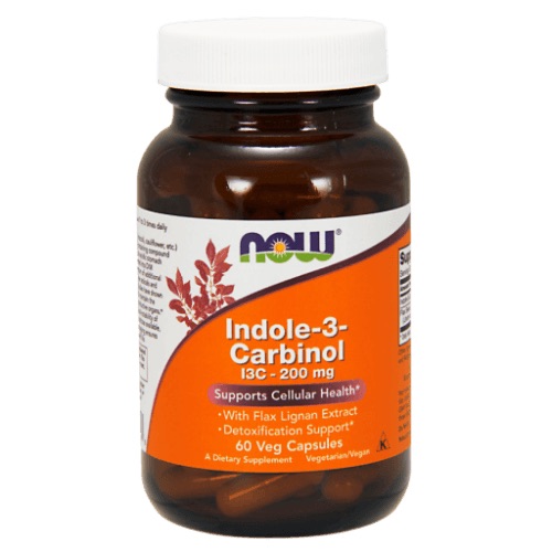 Now Indole-3-Carbinol (I3C) 200 mg.