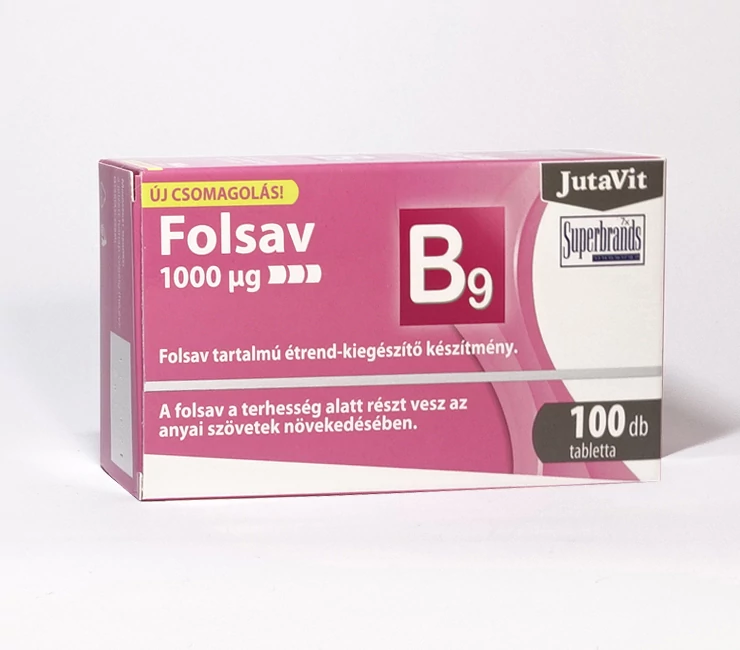 JutaVit Folsav 1000µg tabletta