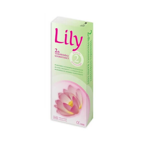 LILY terhességi teszt 2x 23.05.lejárat