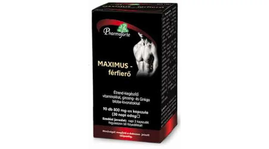 MAXIMUS FÉRFIERŐ KAPSZULA - 90 DB