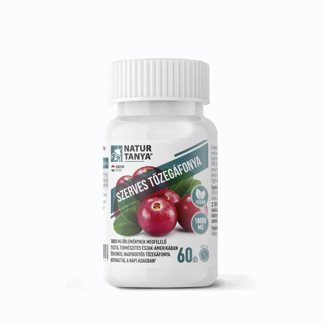 Natur Tanya Szerves Tőzegáfonya/Cranberry FORTE