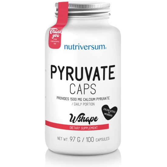 Nutriversum Pyruvate  - WSHAPE - 100 kapszula