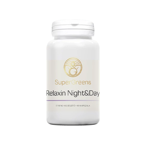 SuperGreens Relaxin Night&Day 60 db kapszula
