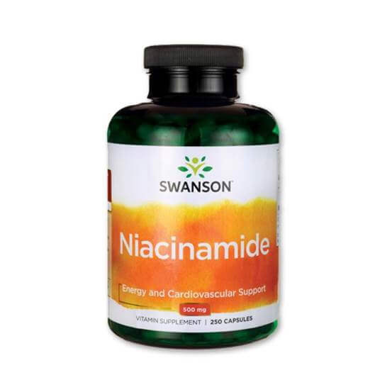 Swanson Niacinamid B3 Vitamin 500mg 250x