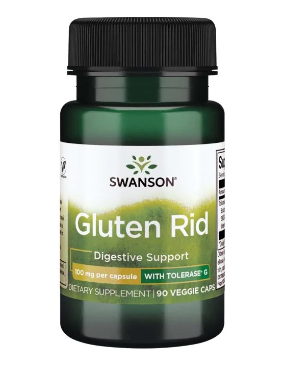 Swanson Gluten Rid (glutén-bontó enzim) 90 db kapszula