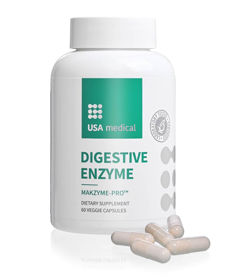 USA medical digestive enzyme kapszula 60 db