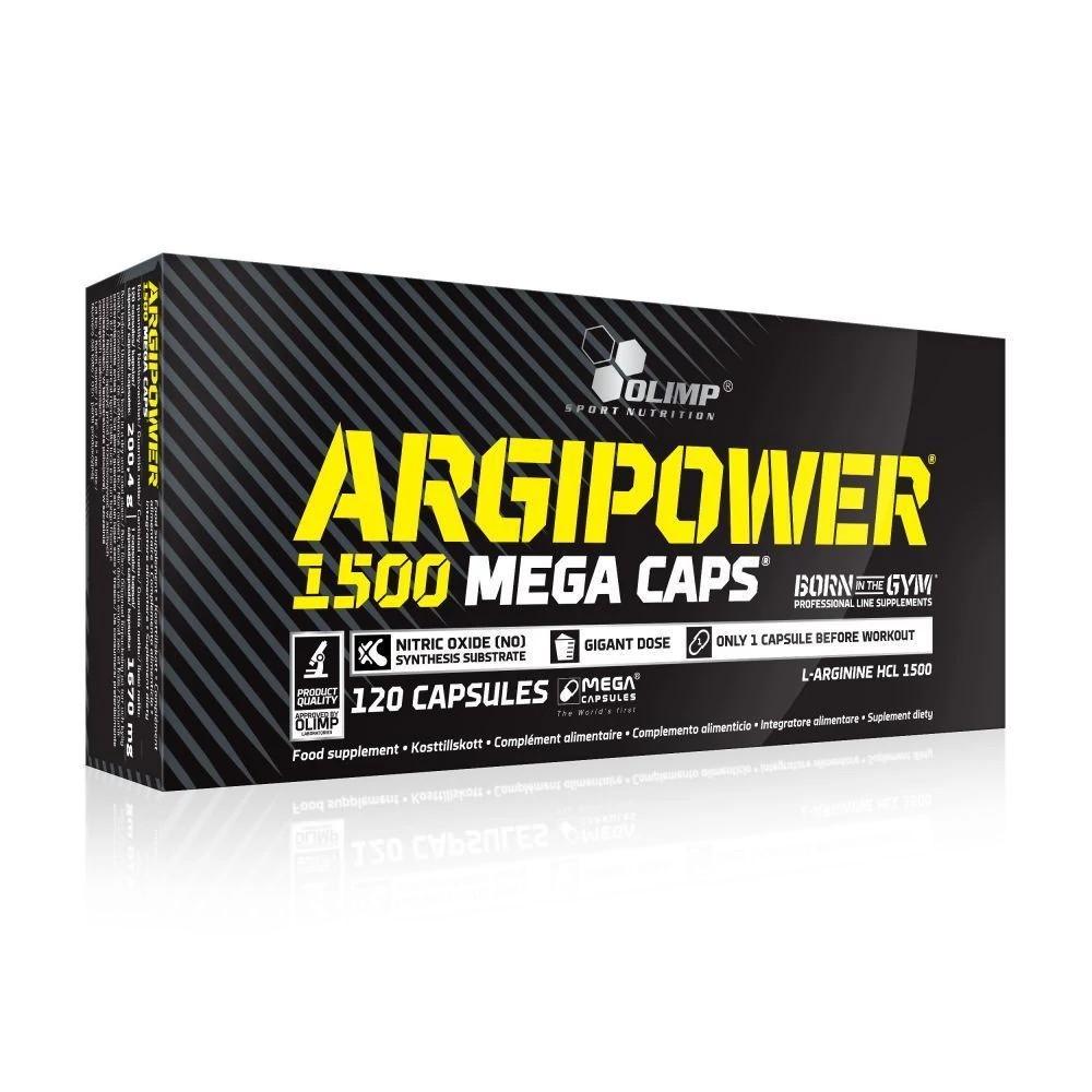 OLIMP NUTRITION - ARGIPOWER 1500 - 120 KAPSZULA (Lejárat: 2025.09.20.)