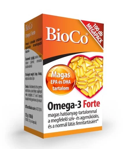 BioCo Omega-3 Forte 100 db kapszula