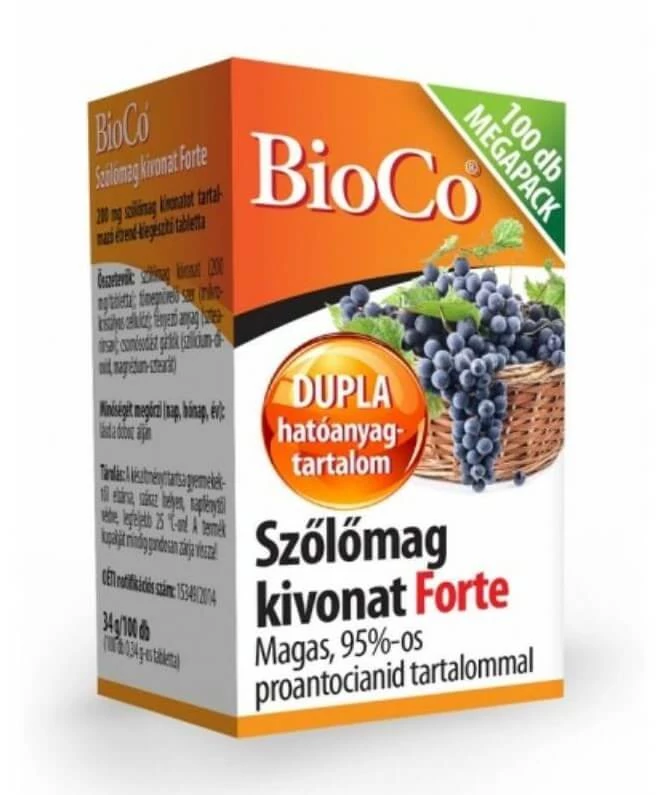 BioCo Szőlőmag Kivonat Forte 100 db tabletta