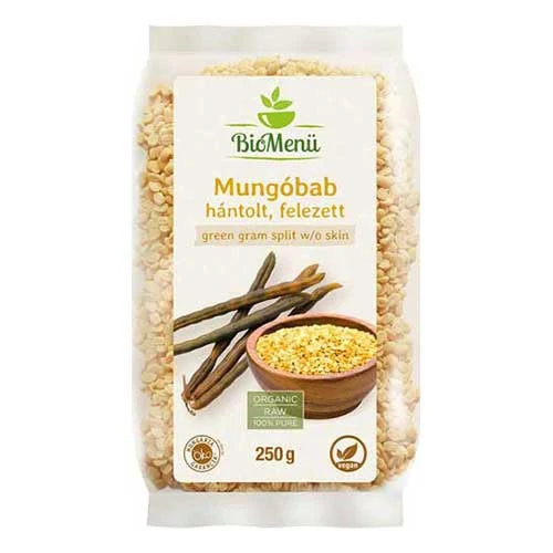 BioMenü BIO MUNGÓBAB hántolt, felezett 250 g