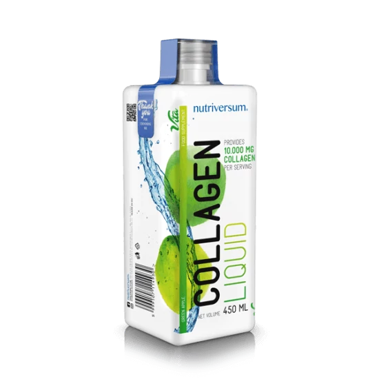 Nutriversum Collagen liquid 10.000 mg - 450 ml - VITA - zöld alma kollagén