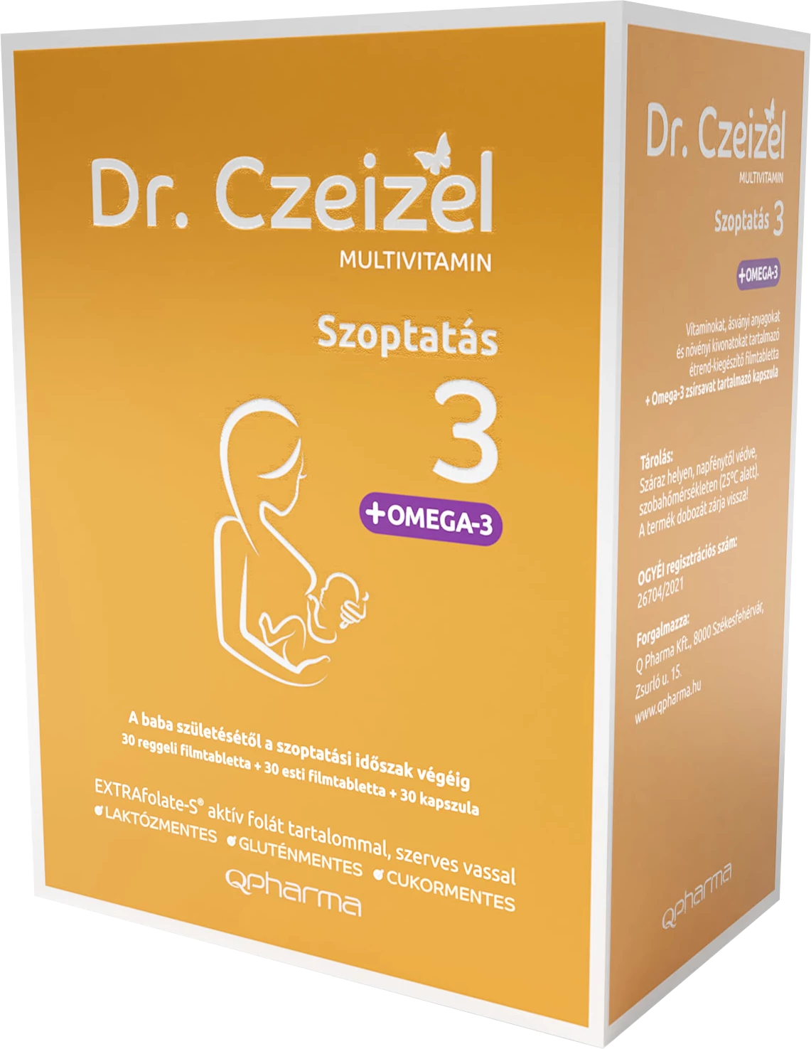 Dr. Czeizel Multivitamin Szoptatás 3 (3x30)