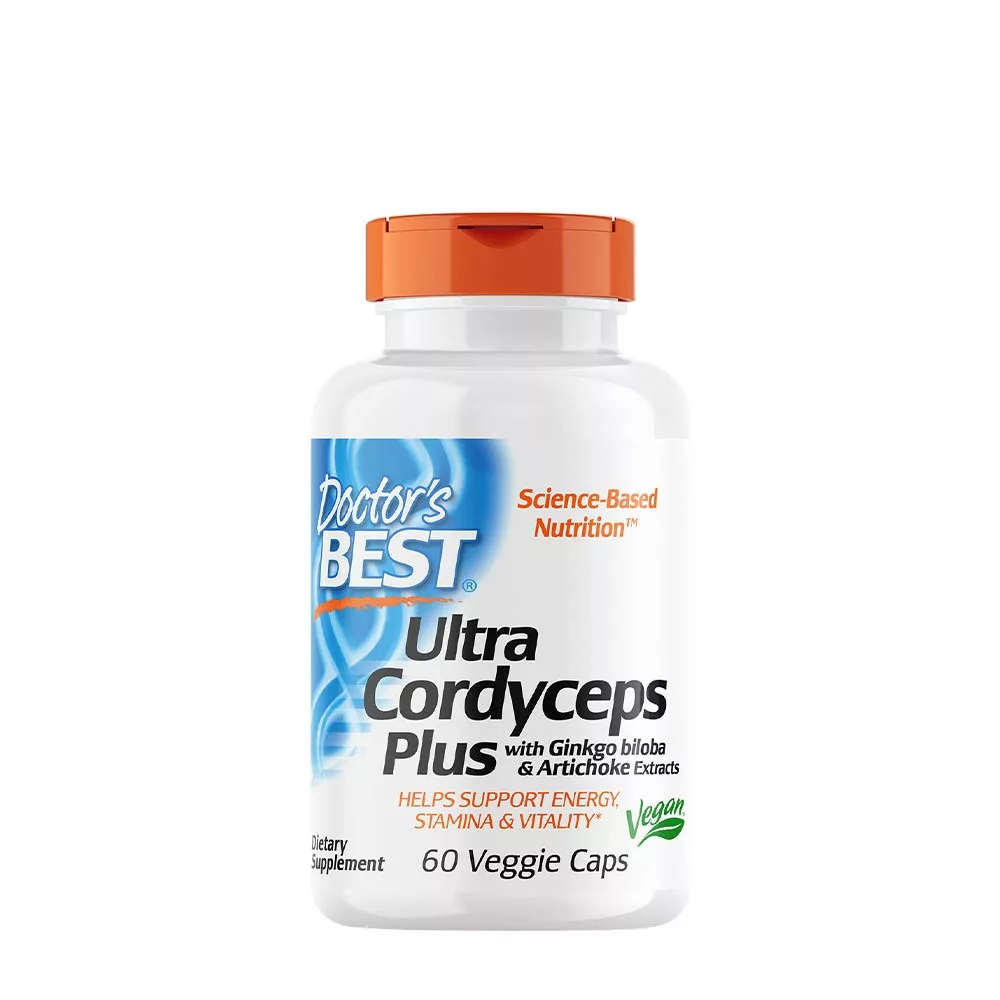 Doctor's Best Ultra Cordyceps Plus (60 Veggie Capsules)