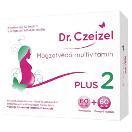 Dr. Czeizel Magzatvédő multivitamin PLUS 2 60+60 db