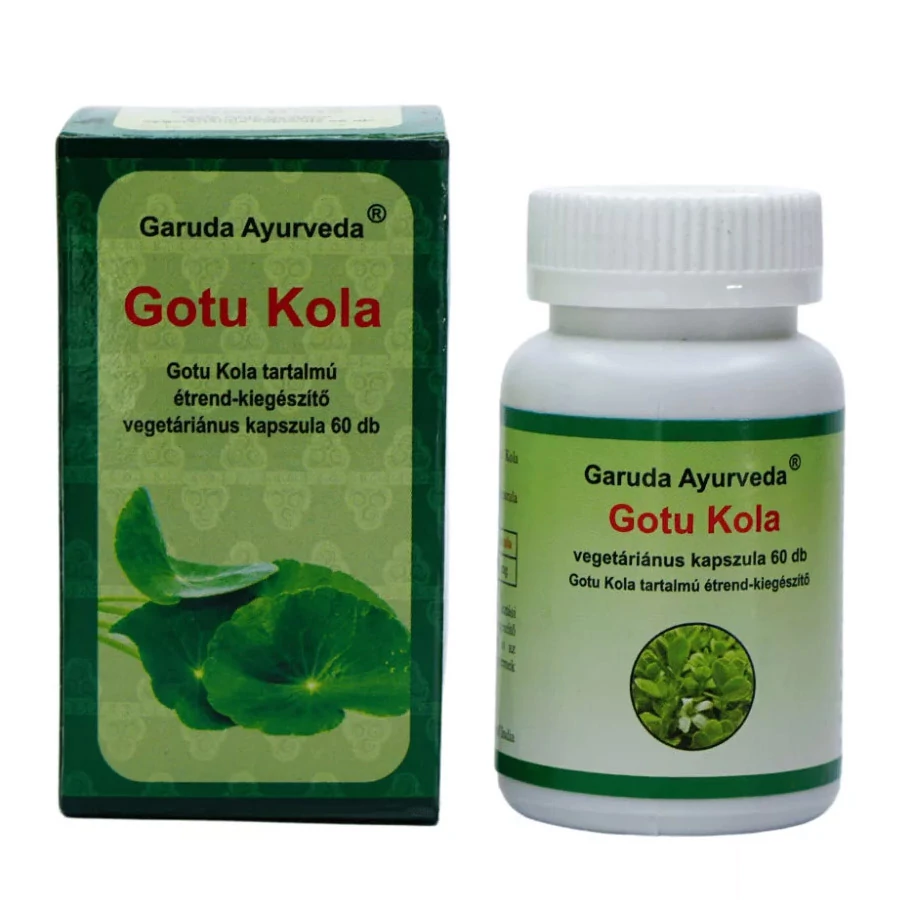 Garuda Ayurveda Gotu Kola 500 mg kapszula 60 db