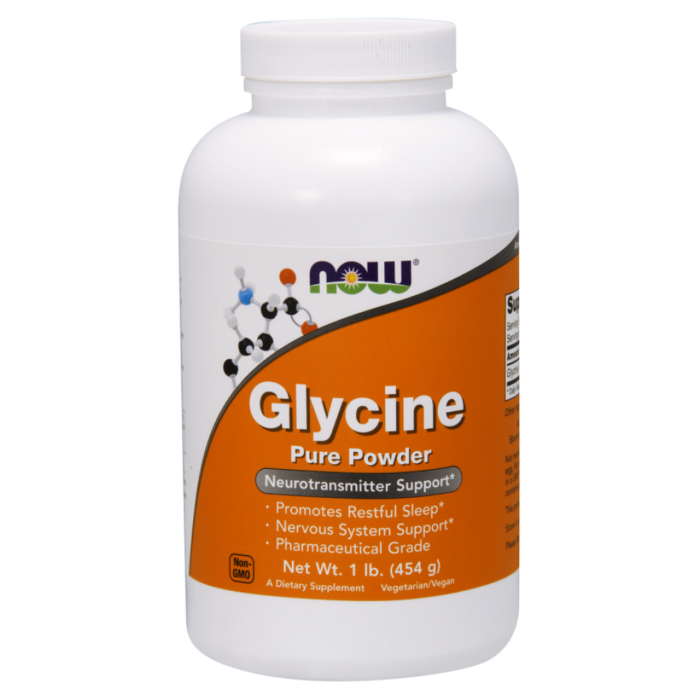 Now Glycine Pure Powder (454 g)