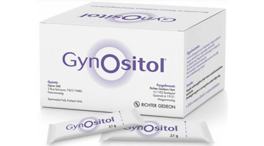 Gynositol mio-inozitolt és folsavat tartalmazó étrend-kiegészítő por (60x)