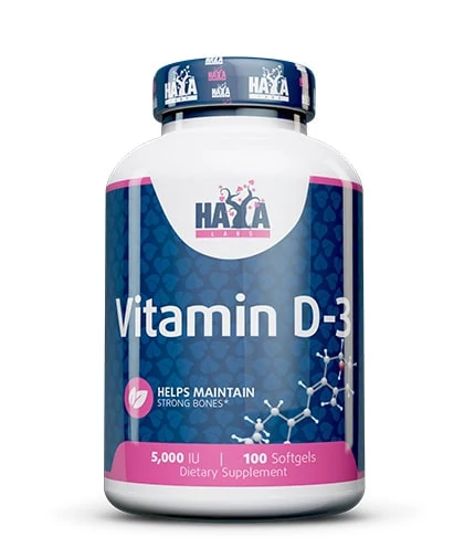 Haya Labs – Vitamin D-3 - 5000 IU  (250 tab)