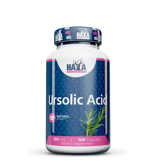Haya Labs – Ursolic Acid 250 mg (100 kapszula)-ELŐRENDELHETŐ