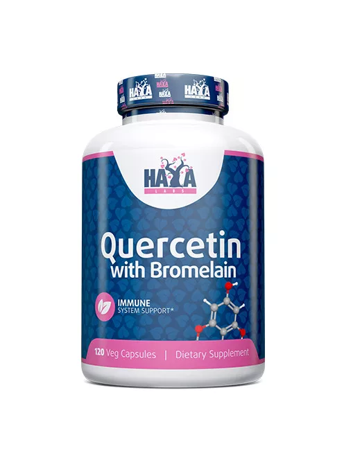 Haya Labs Quercetin with Bromelain - 120 Veg Capsules