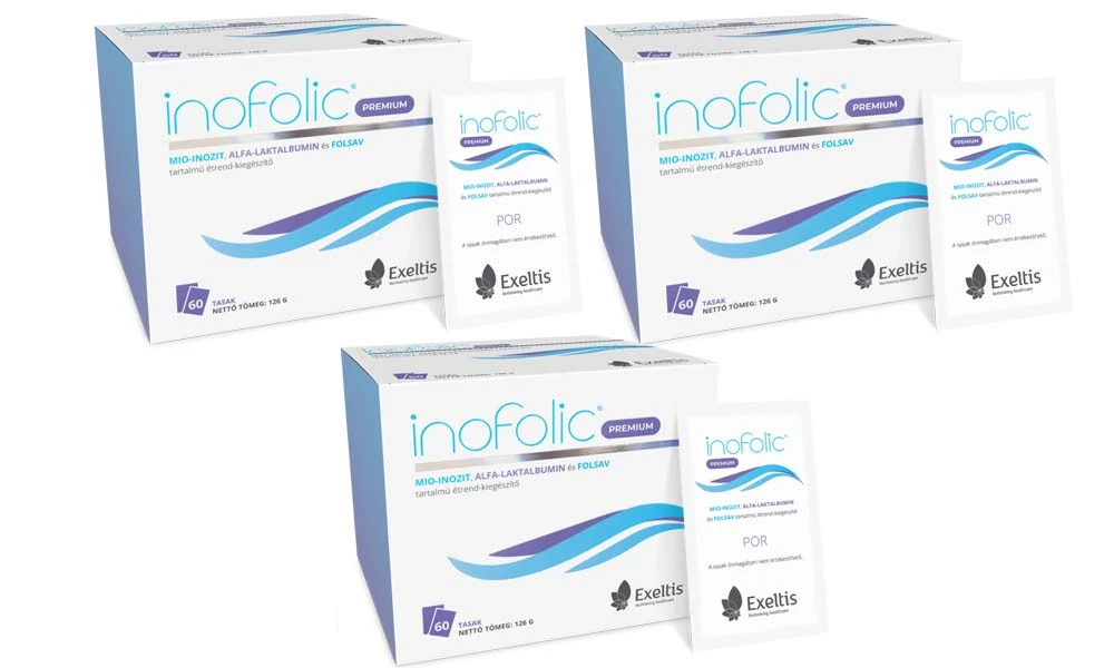 Inofolic PREMIUM (60 db tasak)-3 db-Akció várandós vitamin-Ingyen szállítás