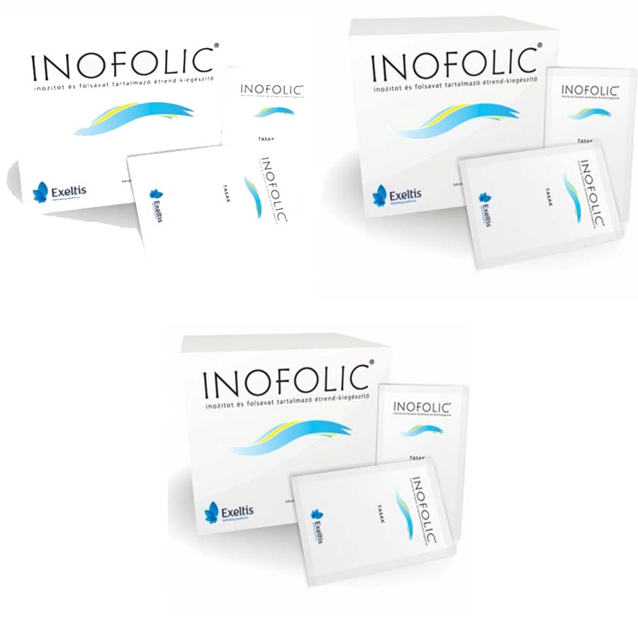 Inofolic - 3 doboz (3x60 db tasak)-Akció terhes vitamin