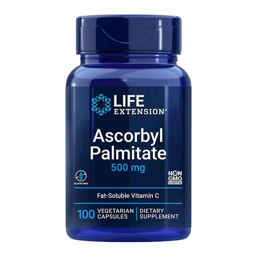 Life Extension Aszkorbil-Palmitát 500 mg kapszula - Ascorbyl Palmitate (100 Veg Kapszula)