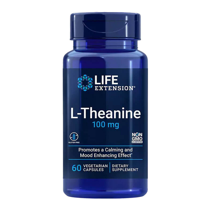 Life Extension L-Theanine (60 Veg Kapszula)