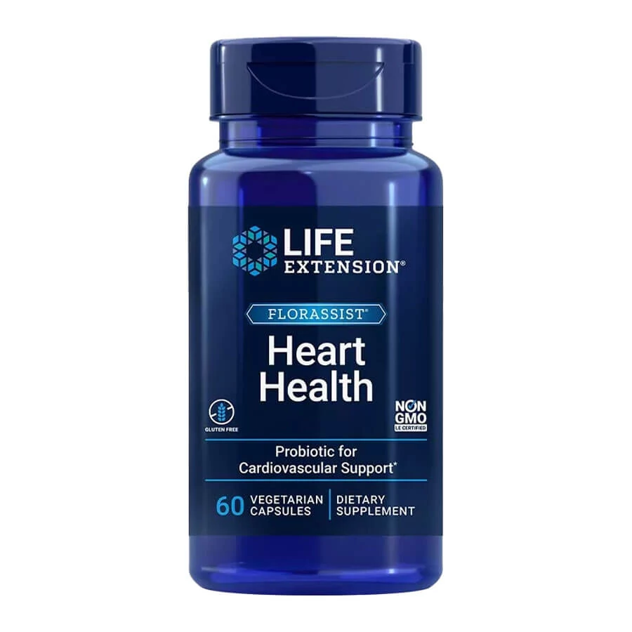 Life Extension FLORASSIST® Heart Health - Szív Egészsége (60 Veg Kapszula)