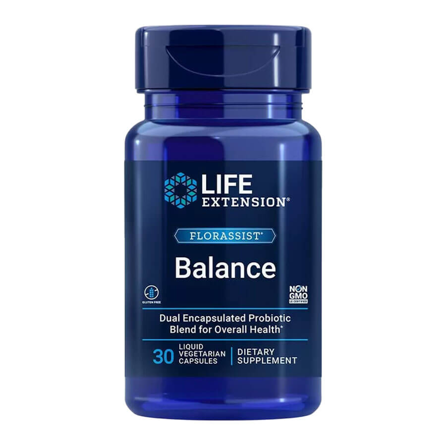 Life Extension FLORASSIST® Balance - Emésztés támogatása (30 Kapszula)