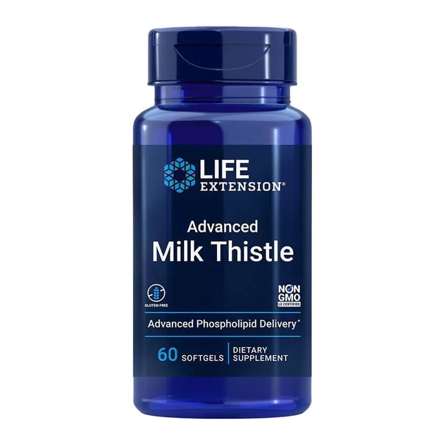Life Extension Advanced Milk Thistle - Máriatövis (60 Lágykapszula)