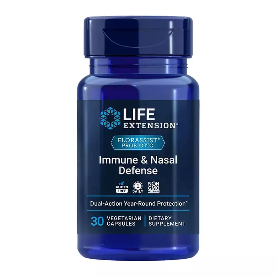 Life Extension FLORASSIST® Immune & Nasal Defense (30 Veg Kapszula)