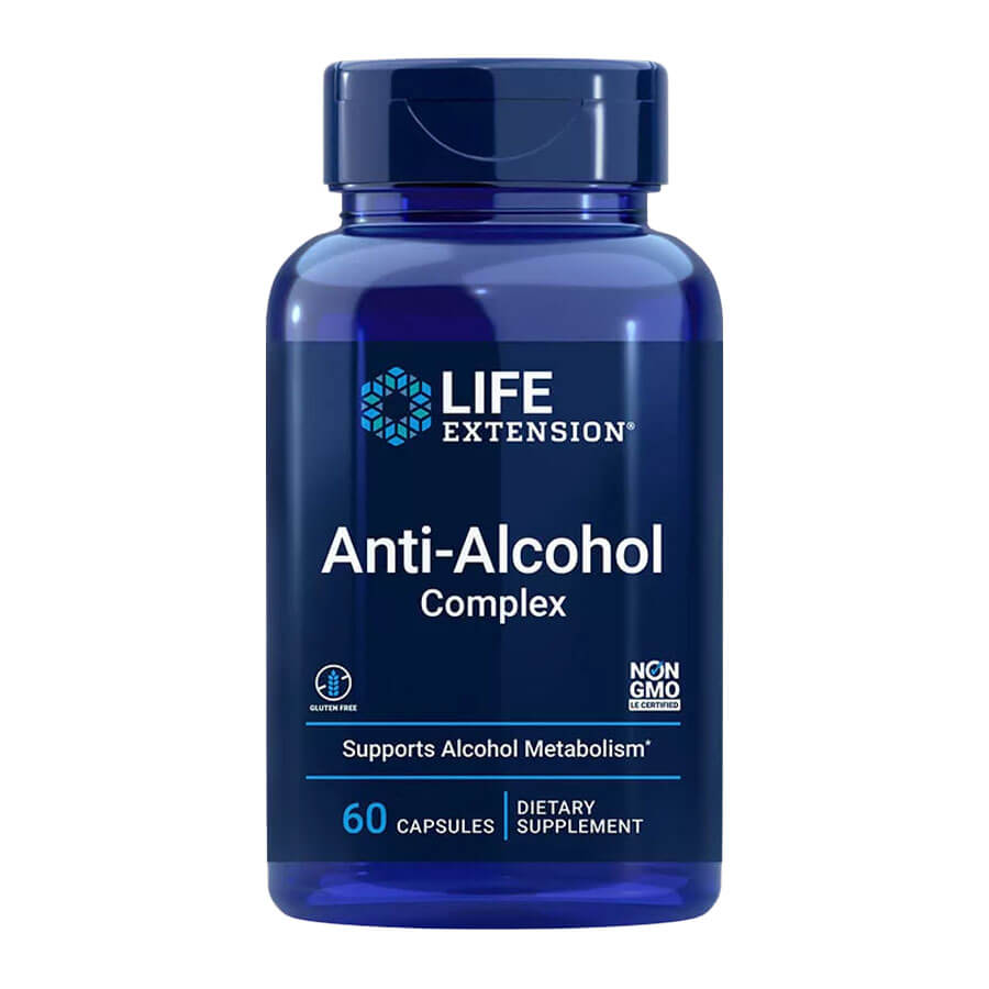 Life Extension Anti-Alkohol Complex - Májvédő (60 Kapszula)