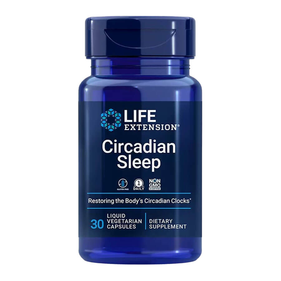Life Extension Cirkadián Ritmus Támogató kapszula - Circadian Sleep (30 Veg Kapszula)