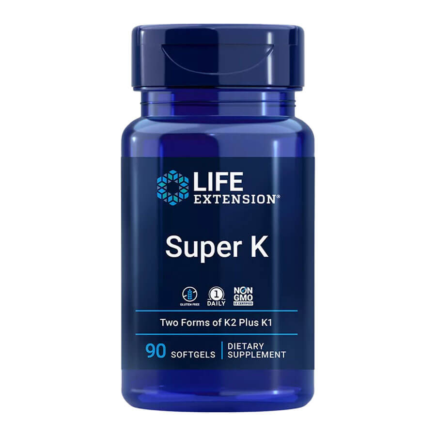 Life Extension Super K-vitamin (90 Lágykapszula)