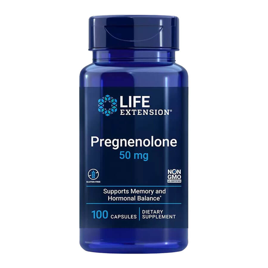 Life Extension Pregnenolone 50 mg (100 Kapszula)