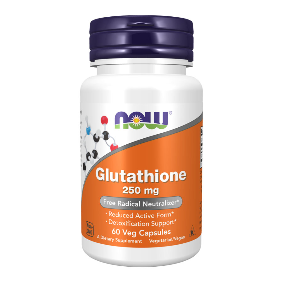 Now Glutathione 250 mg - 60 Veg Capsules