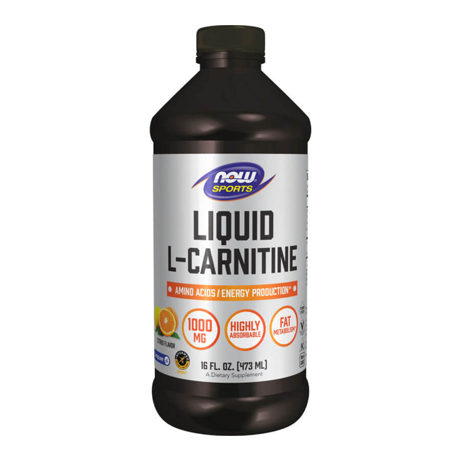 Now Liquid L-Carnitine, Citrus Flavor 473 ml