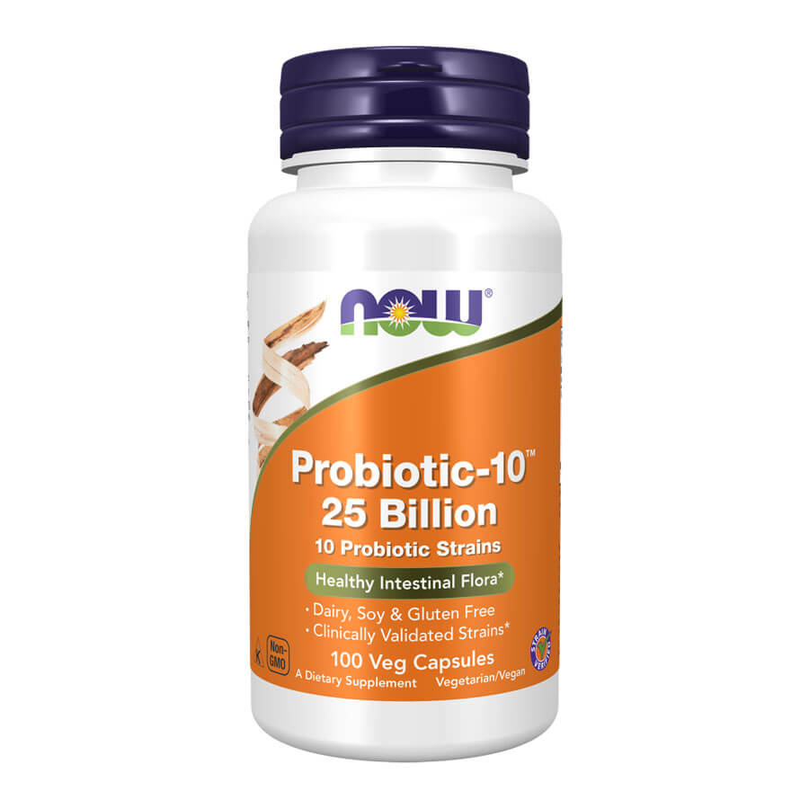 Now Probiotic-10 25 Billion - 100 Veg Capsules