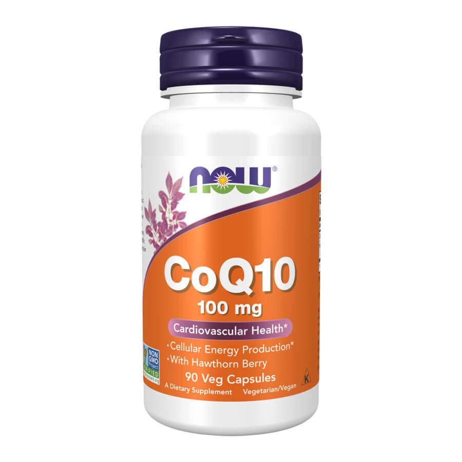 Now CoQ10 100 mg - 90 Veg Capsules
