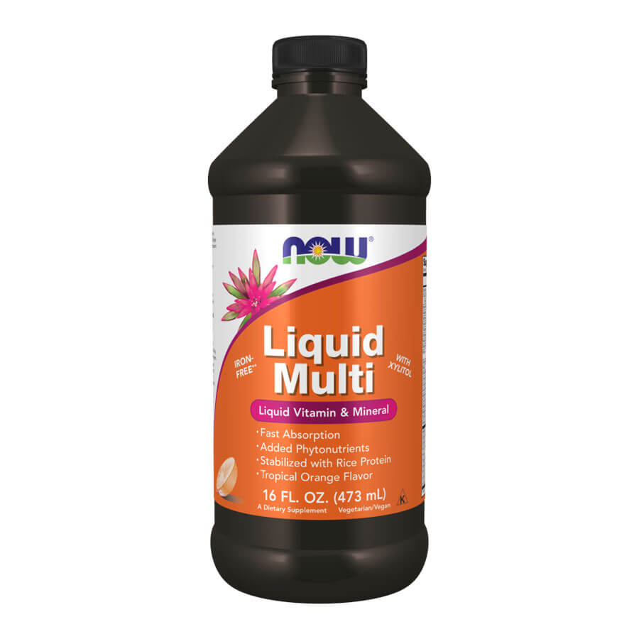 Now Liquid Multi, Tropical Orange 473 ml