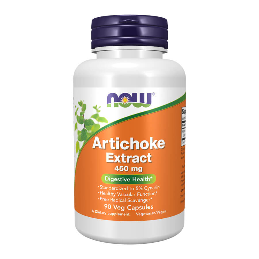 Now Artichoke Extract 450 mg - 90 Veg Capsules