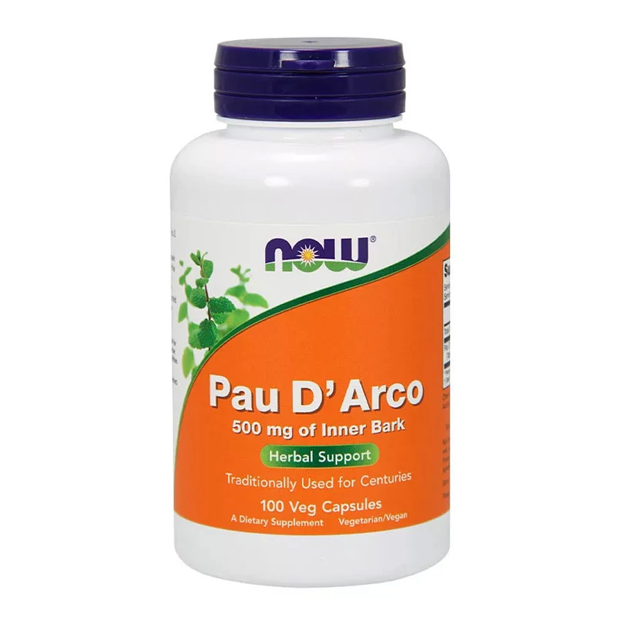 Now Pau D' Arco 500mg - 100 Veg Capsules