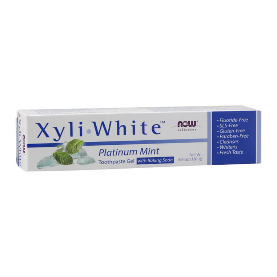 Now Xyliwhite™ Platinum Mint Toothpaste Gel with Baking Soda 181 g