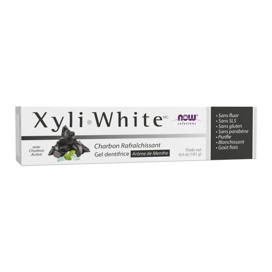 Now XyliWhite™ Charcoal Refresh Toothpaste Gel 181 g